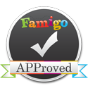 Famigo APProved badge for Education Apps