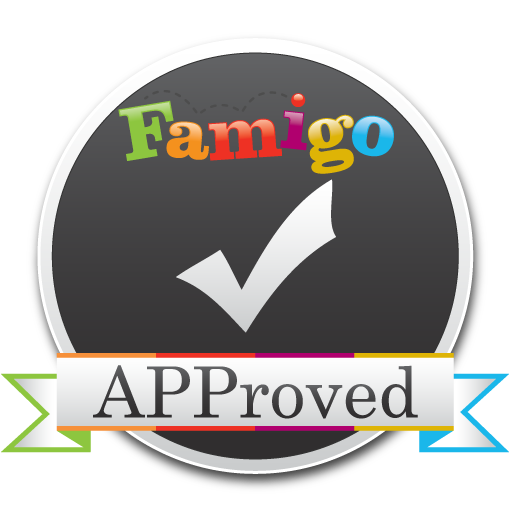 Famigo APProved badge for Education Apps