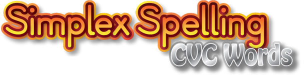 Simplex Spelling CVC Words title