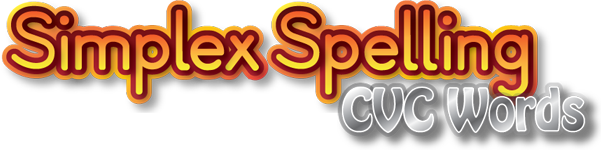 Simplex Spelling CVC Words title